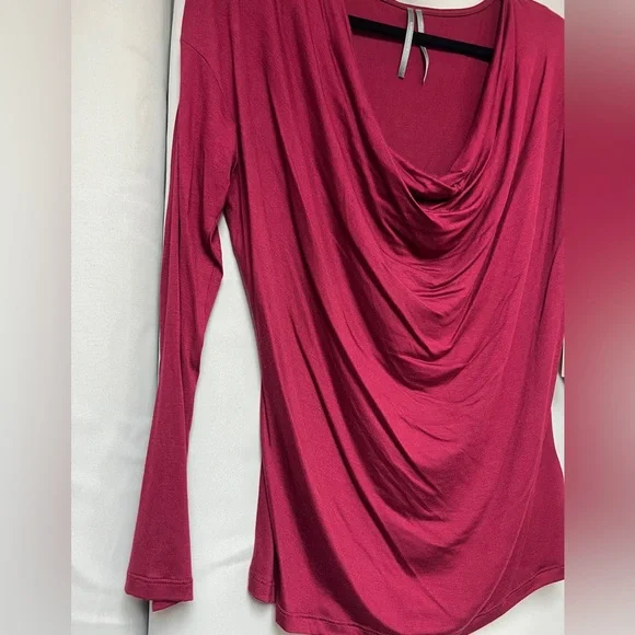 Long Sleeve Loose Neckline Anthropologie Top - Picture 5 of 6